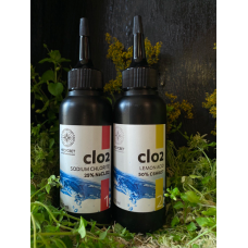 Комплект 25% NaClO2 + 50% Лимонная кислота (Sodium Clorite 25% + Lemon acid 50%) 100мл